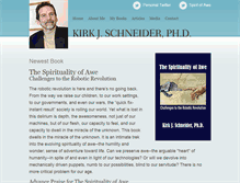 Tablet Screenshot of kirkjschneider.com